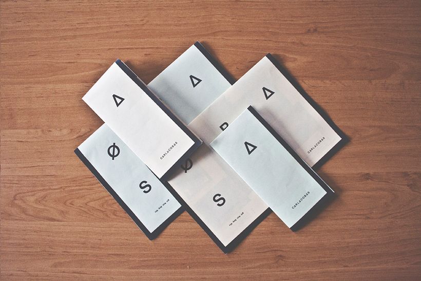 self promotion · folding poster 11