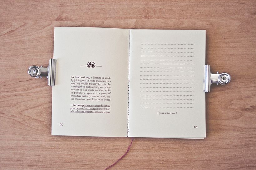 LIGATURES · TYPE NOTES 6