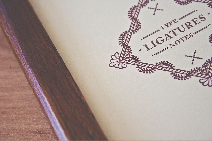 LIGATURES · TYPE NOTES 12