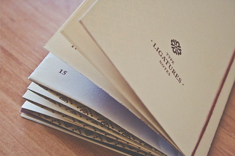 LIGATURES · TYPE NOTES 16