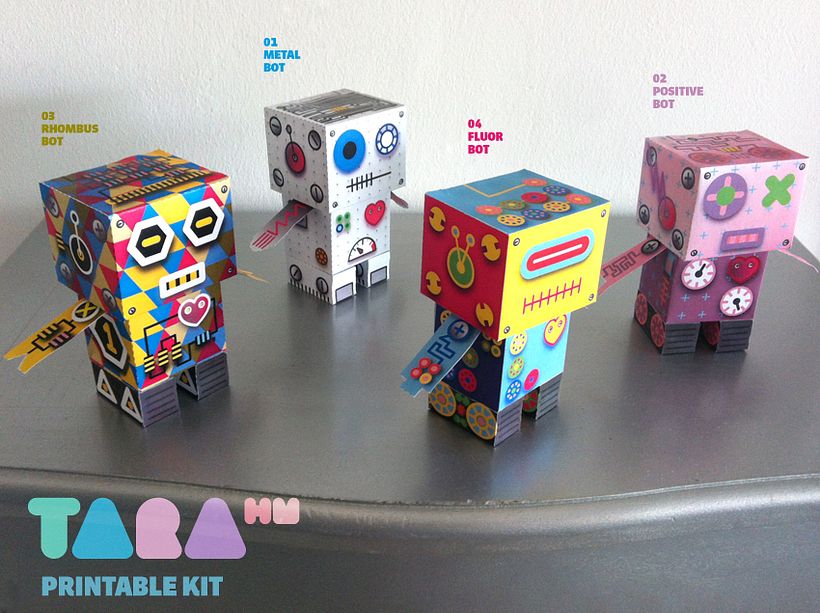 TaraBots - Desain