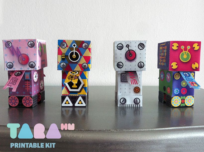 TaraBots - Desain