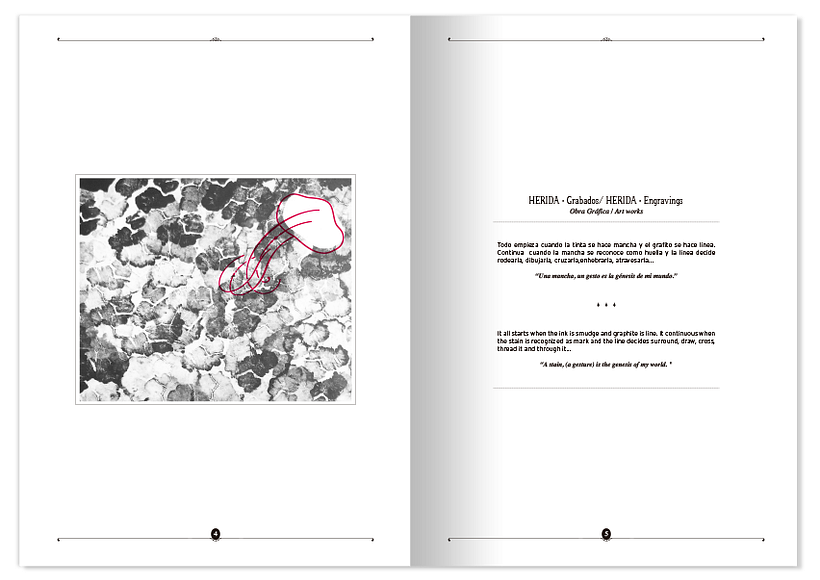 HERIDA · Artist Portfolio Design 6