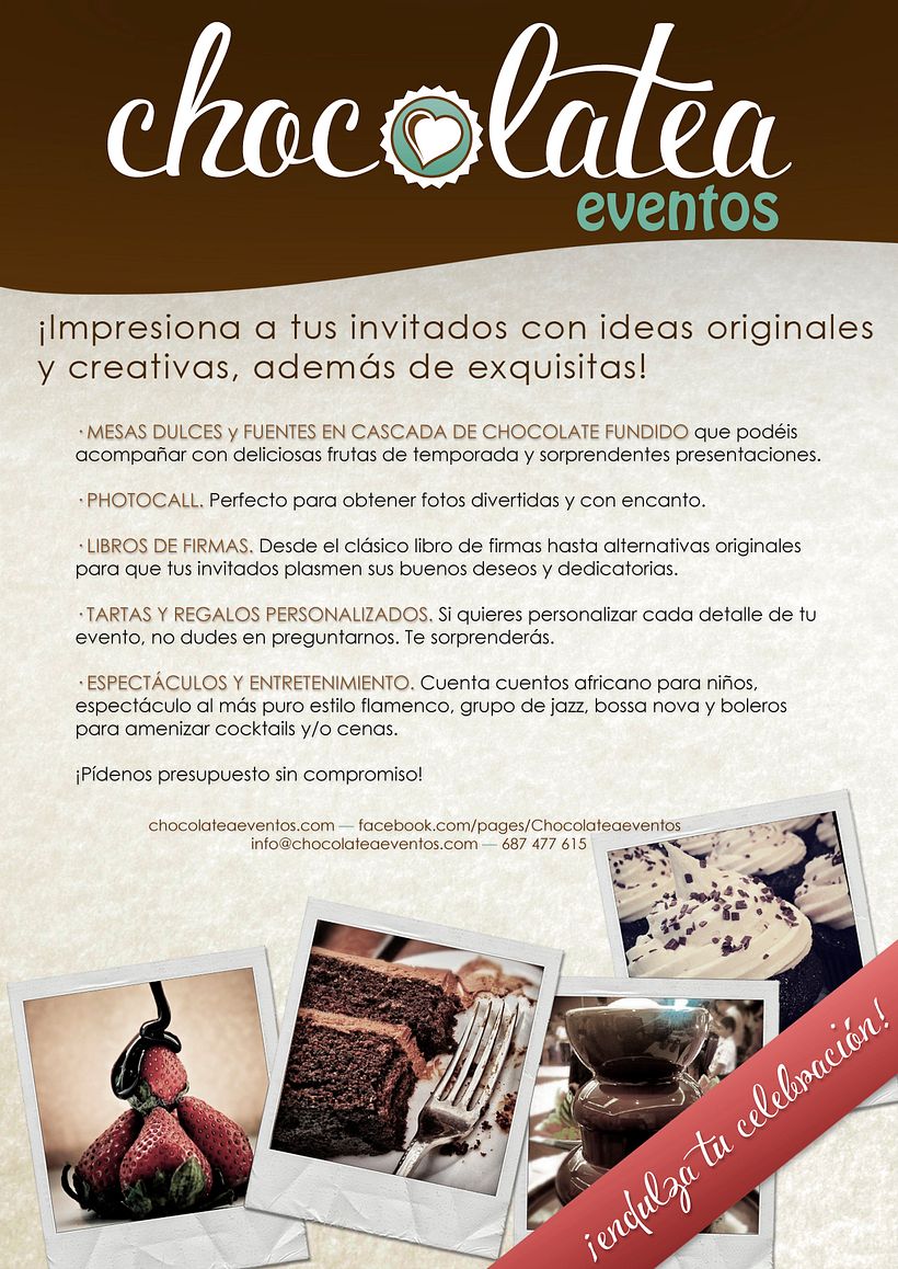 Chocolatea Eventos - Branding 3
