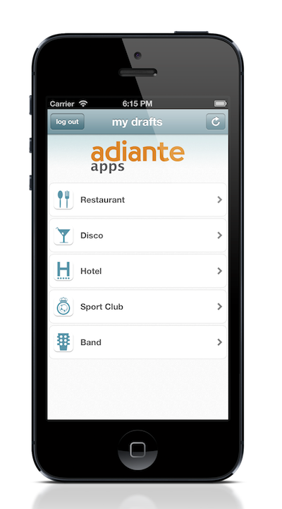 adiante drafts, app previewer 3