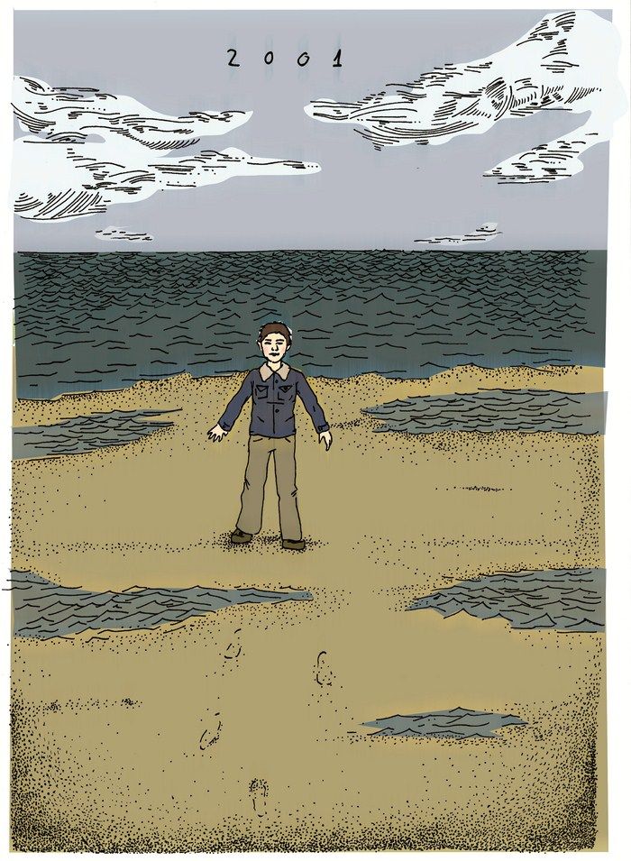 Ilustracion / 25 hours had the moment i met you 17