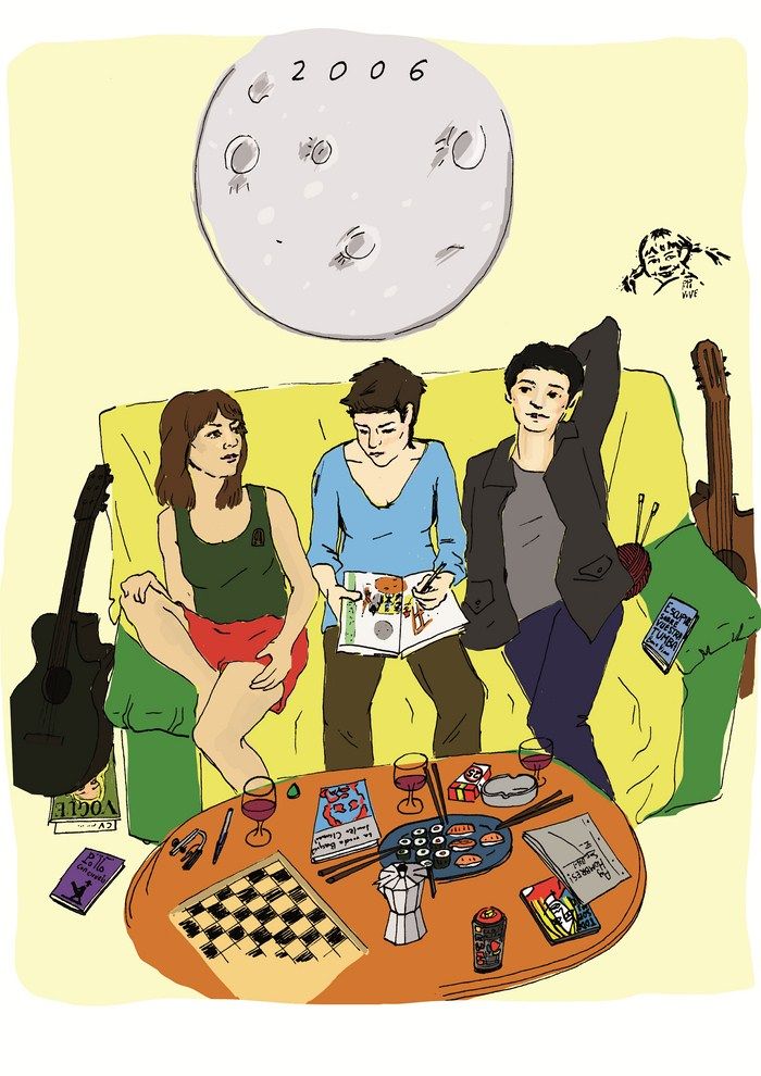 Ilustracion / 25 hours had the moment i met you 22