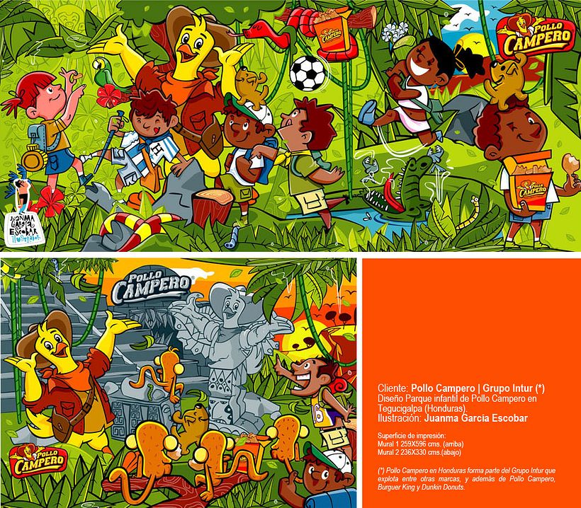 DISEÑO PARQUE INFANTIL POLLO CAMPERO 2