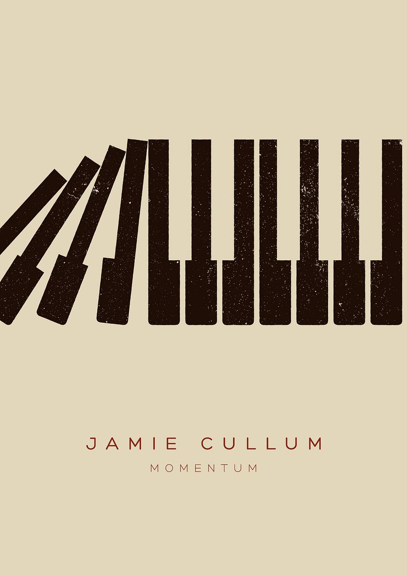 Plakat trasy koncertowej Jamiego Culluma 2013  2