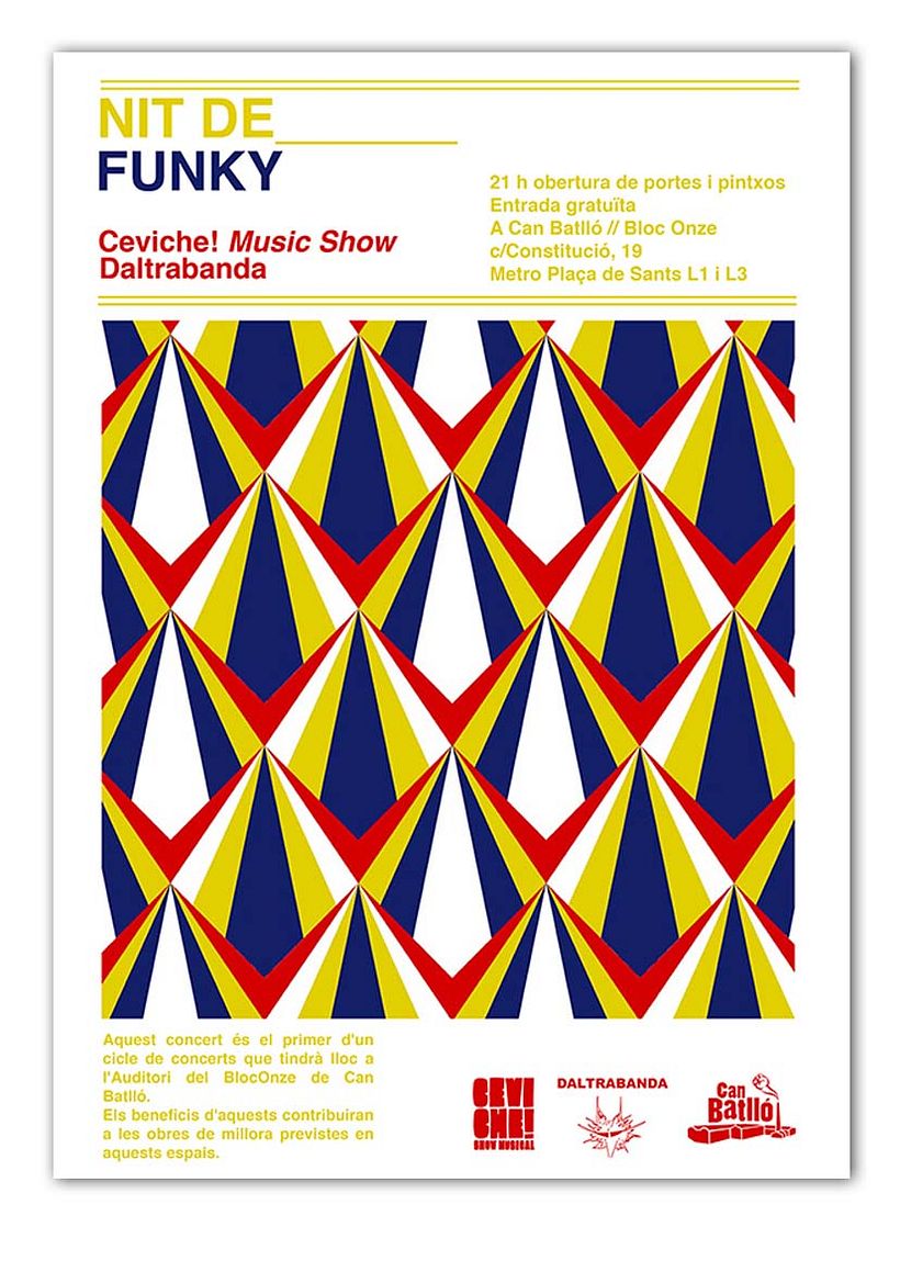 Carteles para ciclo de conciertos 1