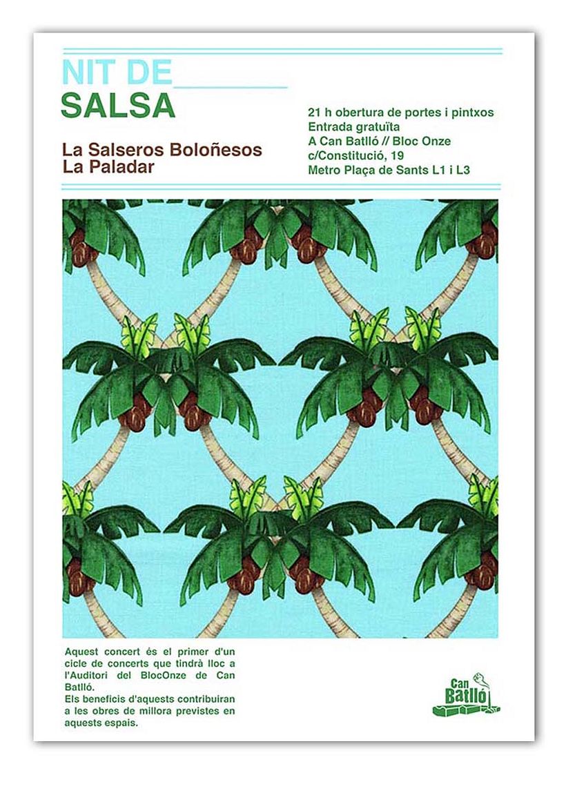 Carteles para ciclo de conciertos 2