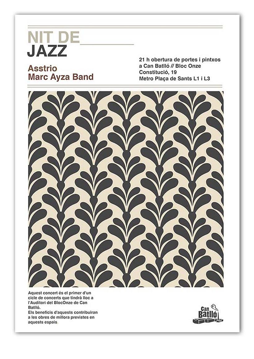 Carteles para ciclo de conciertos 3