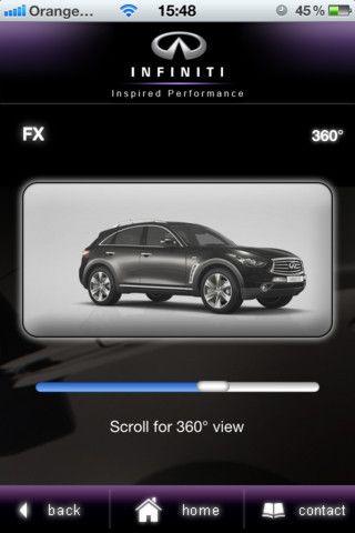 Infiniti in motion app 1