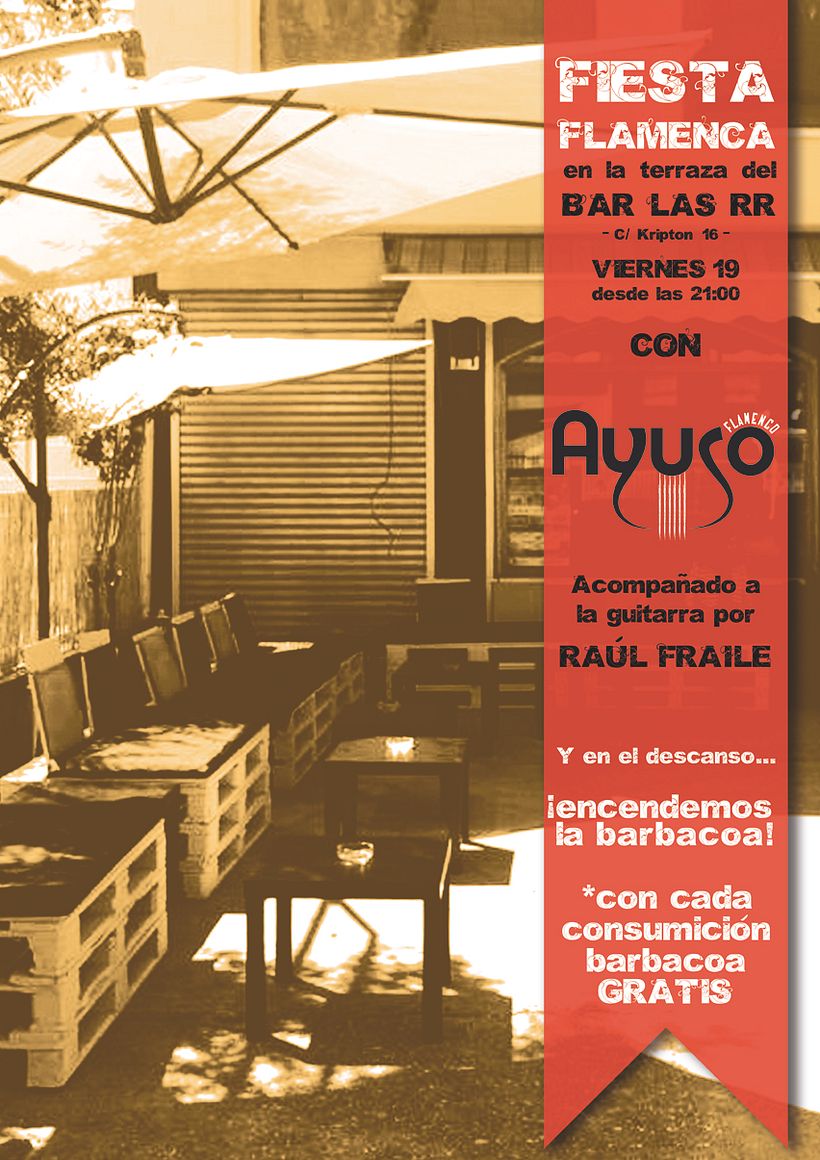 Cartel Ayuso Flamenco RR 1