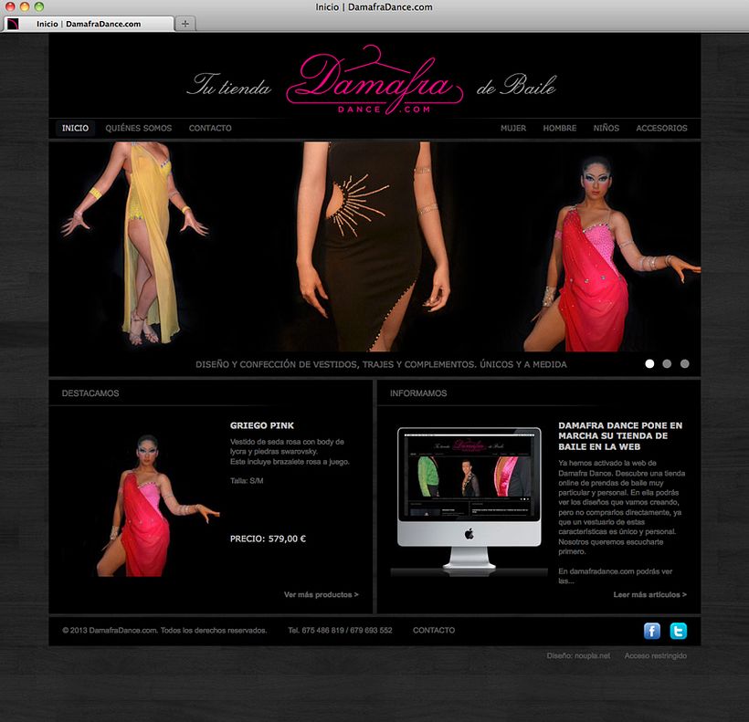 DamafraDance.com - Tu tienda de baile 1