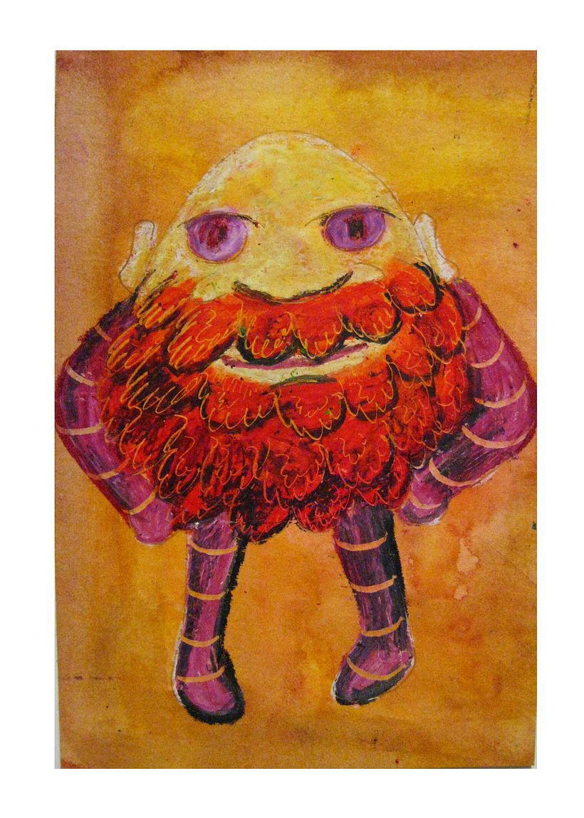 Ilustraciones con ceras de colores  10