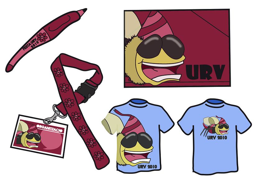 Mascota Universidad Rovira i Virgili 2