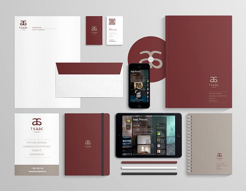 Isaac Pintura [identidad corporativa] 1