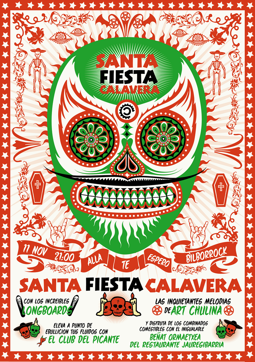 Santa Fiesta Calavera 1