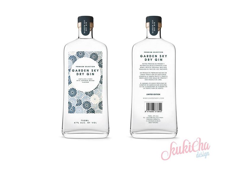 GardenSky dry gin 1
