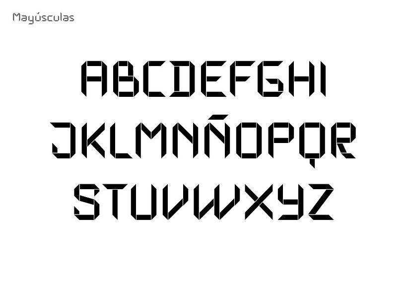 Tipografía modular 4