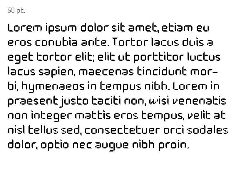 Tipografía modular 7