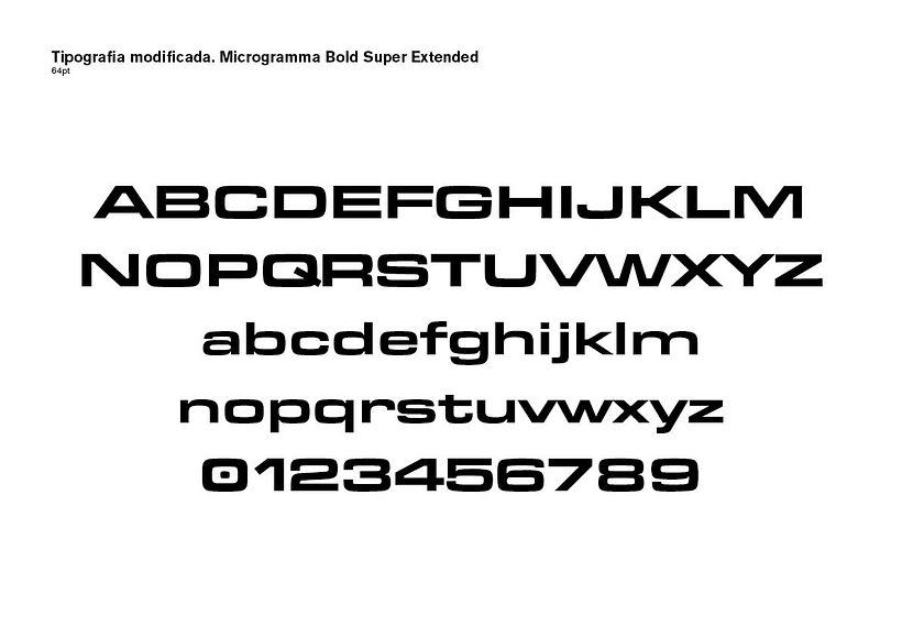 Microgramma Bold Super Extended 3
