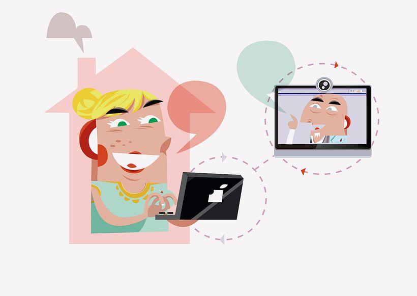 Ilustraciones para Qualia Connect 6