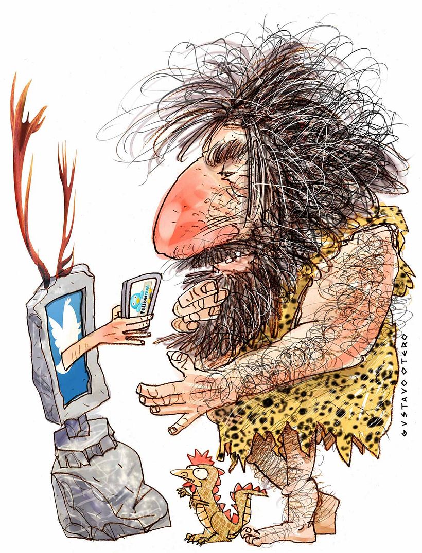 Ilustraciones Gustavo Otero revista Interviú 4