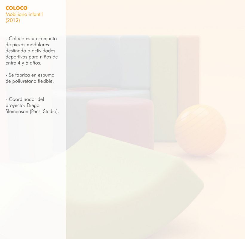 COLOCO Mobiliario infantil 1