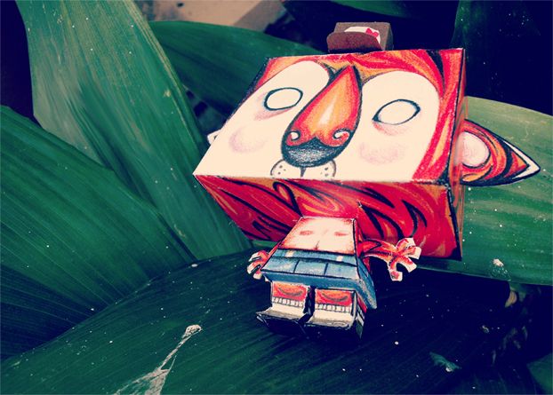 Paper Toys - Tiger 1