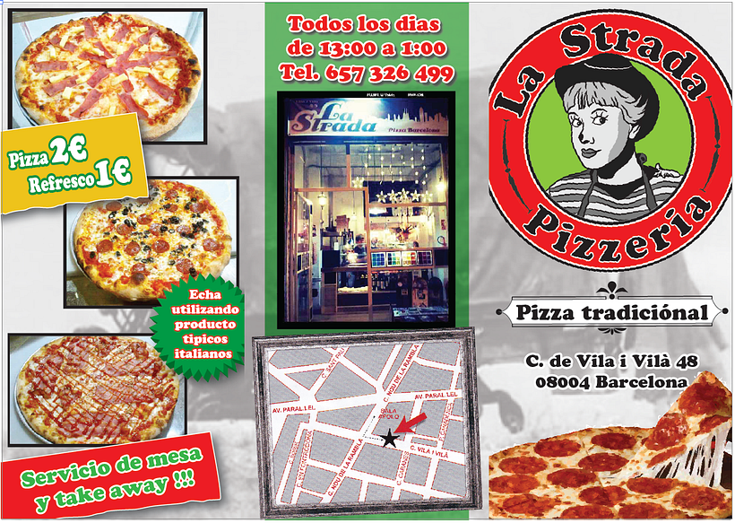 La Strada, pizzeria 1