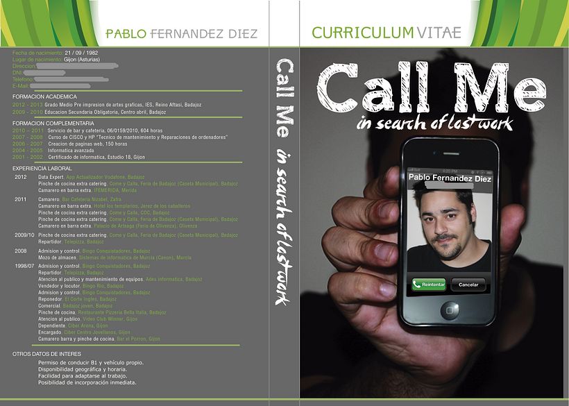 Curriculum Vitae Creativo 2