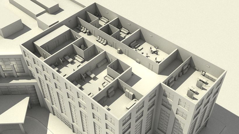 Realización de entornos ficticios para vídeo de promoción 6