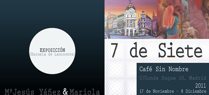 Diseño de invitación para exposición 1