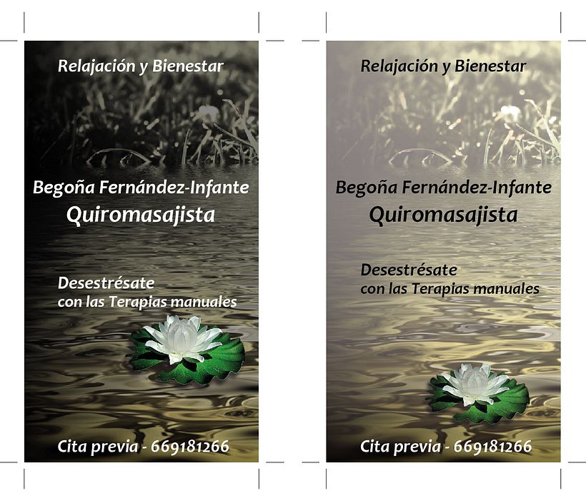 Diseño de tarjeta profesional 1