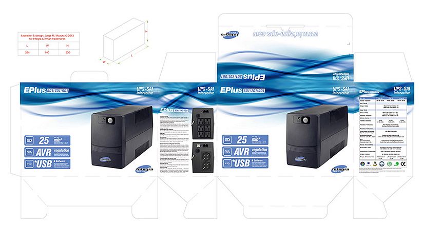 Empaque UPS E-plus 1