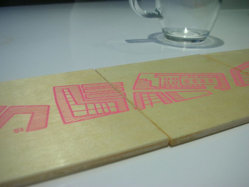 Diseño para estampación en posavasos 2