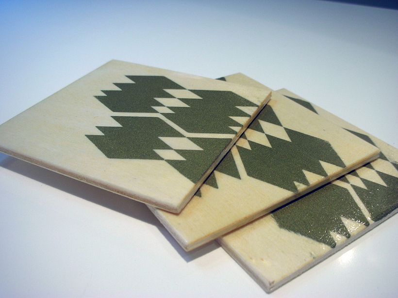 Diseño II para estampación en posavasos 3