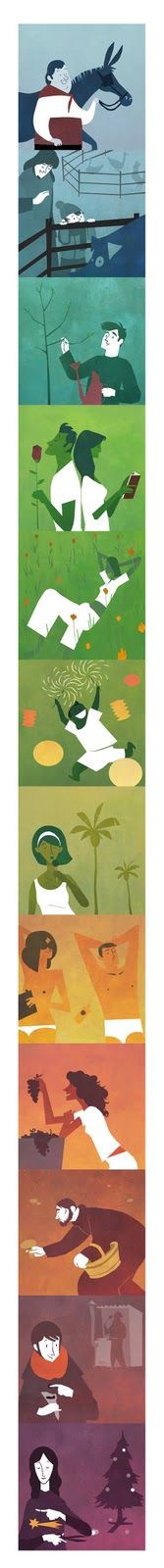 Calendario ilustrado 2011 13