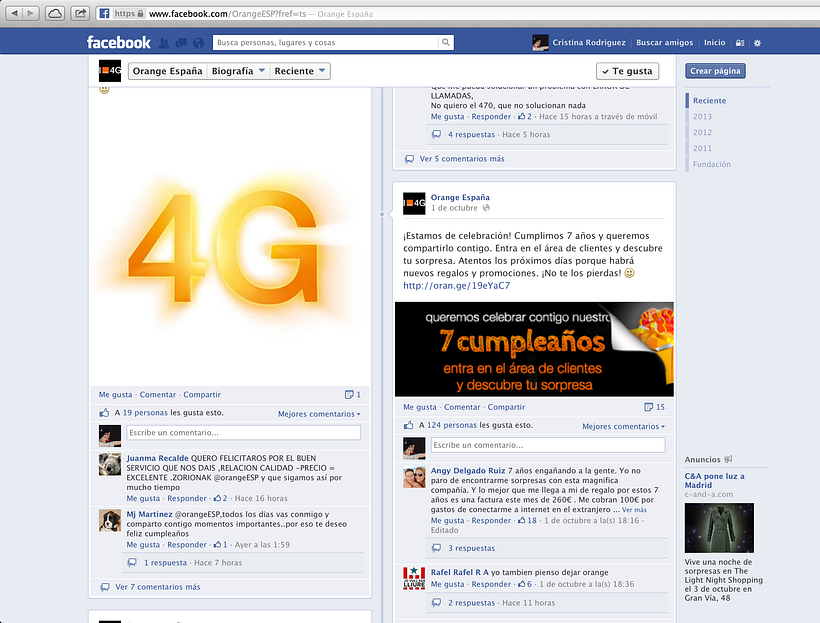 7º cumpleaños Orange 17
