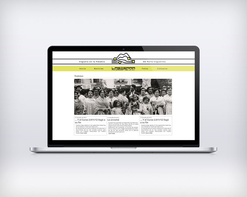 Web y Biblioteca virtual Fundación la Sierra CV 2