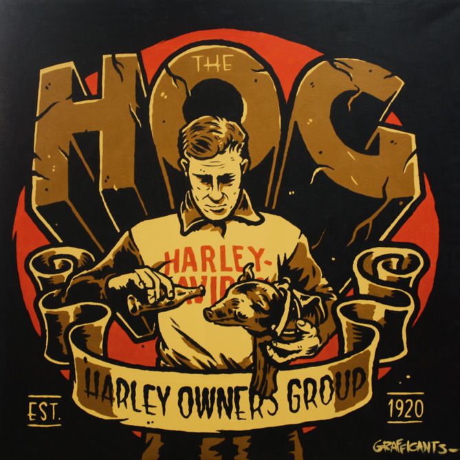 Harley-Davidson – Hog, Petralli and Founders 7