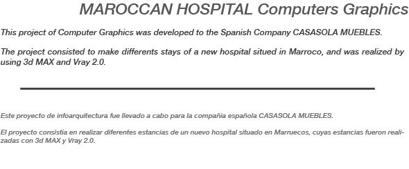 MAROCCAN HOSPITAL - 3D Graphics 1