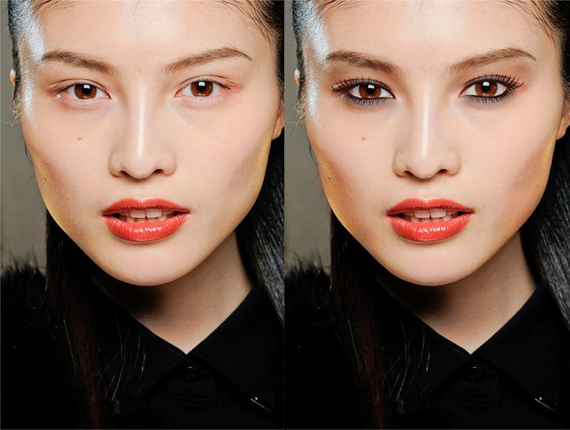 Retoque facial digital 3