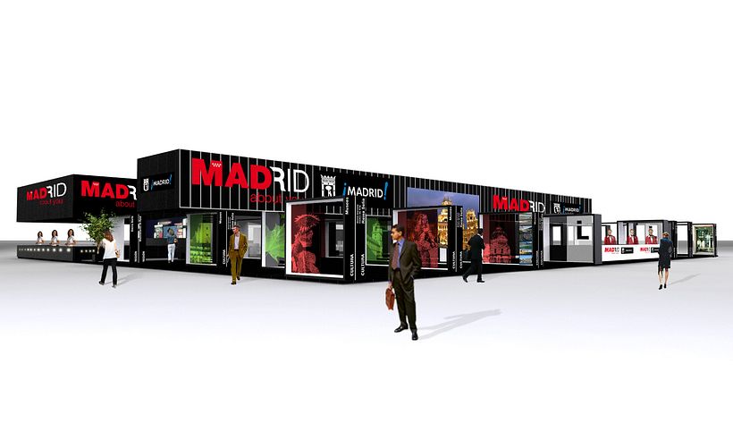 PROYECTO STAND COMUNIDAD Y AYUNTAMIENTO DE MADRID FITUR  2012 3