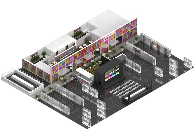 PROYECTO STAND PARA AYUNTAMEINTO Y COMUNIDAD DE MADRID PARA FITUR 2013 2