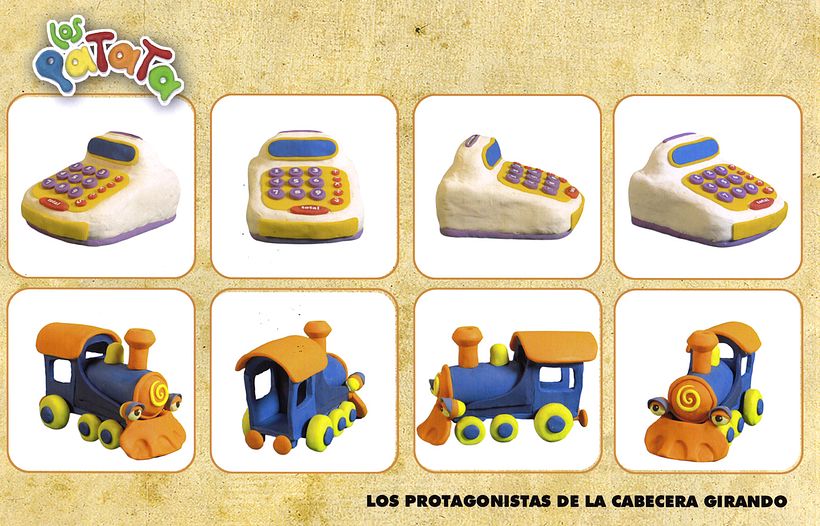  LOS PATATA  (MODELADO Y ANIMACIÓN EN PLASTILINA) 7