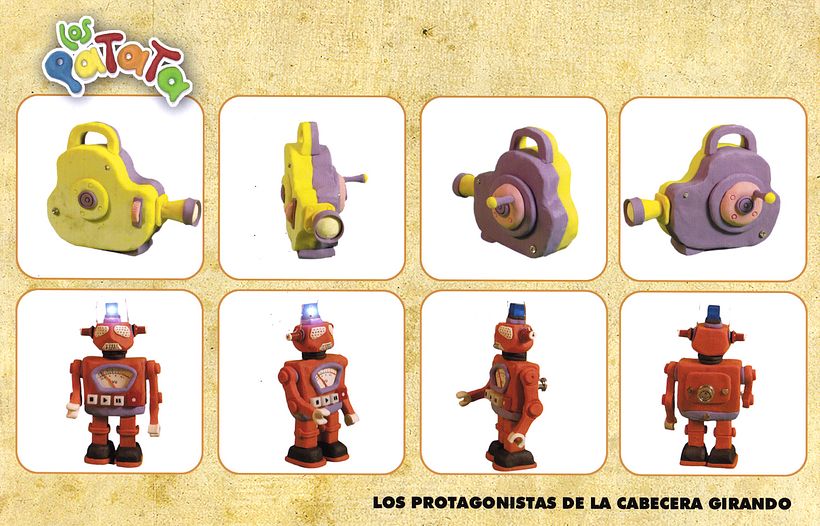  LOS PATATA  (MODELADO Y ANIMACIÓN EN PLASTILINA) 6