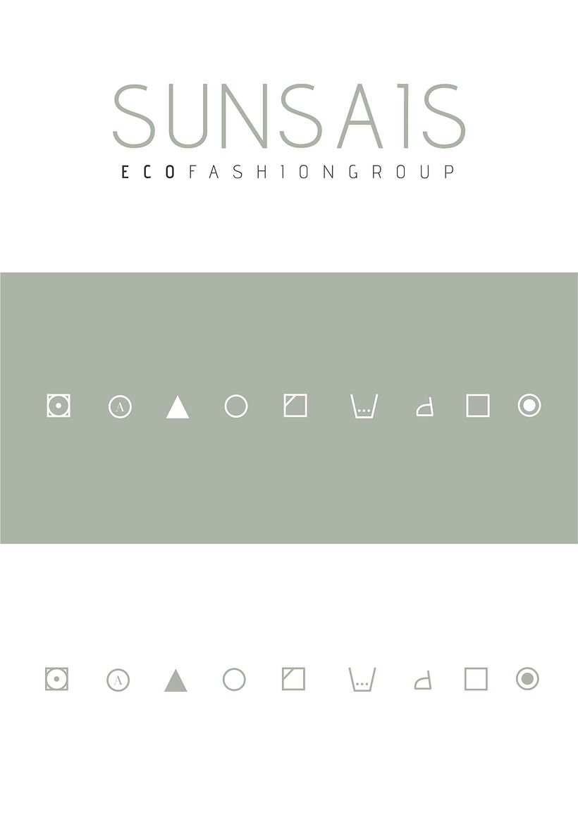 Sunsais Ecofashiongroup. Identidad visual. 0